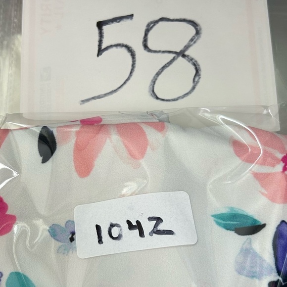 CeCe Midi Dress 8 Floral pleated Hem Cottage  Sheer old money Resort Vacation - Picture 14 of 14